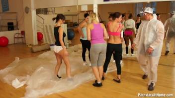 Aerobic Skills Put To The Fuck Test Part 1 Screencap 14 on www.sinx.com