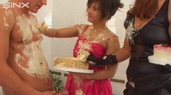 Cake Loving Cuties Enjoy WAM Threesome In The Bath Screencap 15 on www.sinx.com