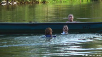 Boating Babes End Up Wet And Messy - Cam 1 Screencap 28 on www.sinx.com