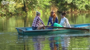 Boating Babes End Up Wet And Messy - Cam 1 Screencap 3 on www.sinx.com