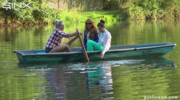 Boating Babes End Up Wet And Messy - Cam 1 Screencap 4 on www.sinx.com