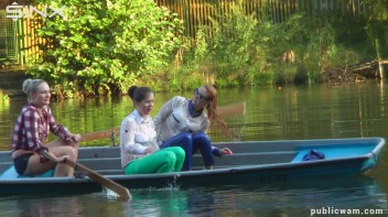 Boating Babes End Up Wet And Messy - Cam 1 Screencap 58 on www.sinx.com