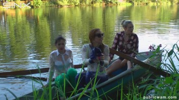 Boating Babes End Up Wet And Messy - Cam 1 Screencap 67 on www.sinx.com