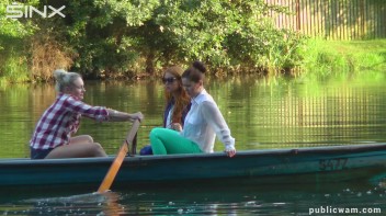 Boating Babes End Up Wet And Messy - Cam 1 Screencap 7 on www.sinx.com