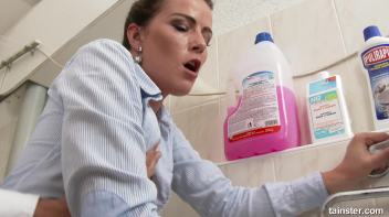 Fully clothed sex with the cleaning lady Screencap 65 on www.sinx.com