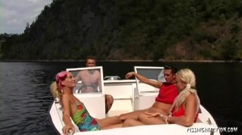 Piss Party Boat Screencap 120 on www.sinx.com