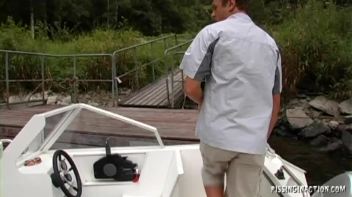 Piss Party Boat Screencap 6 on www.sinx.com