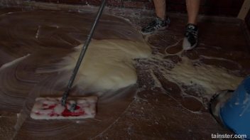 Tereza is getting messy while cleaning up Screencap 116 on www.sinx.com