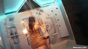 Sexy And Satisfied Shower Freaks Screencap 31 on www.sinx.com