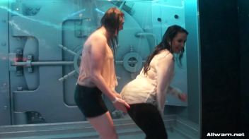 Dripping wet clothes see through Screencap 55 on www.sinx.com