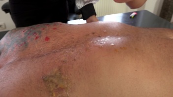 Two Sexy Dommes Torture Dude With Wax Screencap 17 on www.sinx.com