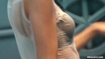 Hard nipples peeking through wet t-shirt Screencap 62 on www.sinx.com