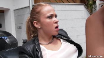 Getting a golden shower after a cumshot Screencap 96 on www.sinx.com