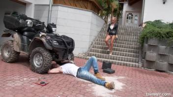 Getting a golden shower after a cumshot Screencap 102 on www.sinx.com