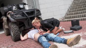 Getting a golden shower after a cumshot Screencap 26 on www.sinx.com