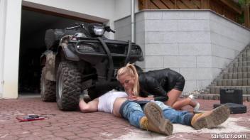 Getting a golden shower after a cumshot Screencap 27 on www.sinx.com