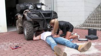 Getting a golden shower after a cumshot Screencap 4 on www.sinx.com