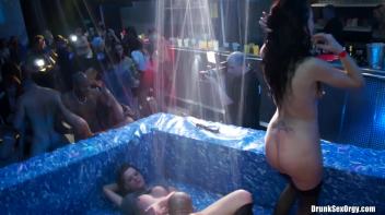 Staff Party Part 5 - Shower Cam Screencap 8 on www.sinx.com