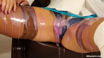 Gina's Creamy Satin Maid Screencap 22 on www.sinx.com