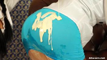 Gina's Creamy Satin Maid Screencap 33 on www.sinx.com