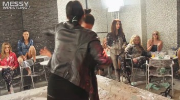 Muddy Wrestling: Roughin' Up The Ring In Leather! 2 Amateur Battles - Audience vs. Audience Screencap 3 on www.sinx.com