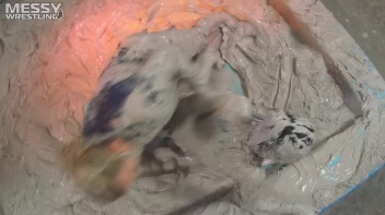 Muddy Wrestling: Roughin' Up The Ring In Leather! 2 Amateur Battles - Audience vs. Audience Screencap 47 on www.sinx.com