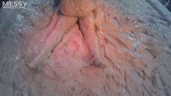 Muddy Wrestling: Roughin' Up The Ring In Leather! 2 Amateur Battles - Audience vs. Audience Screencap 5 on www.sinx.com