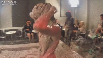 Muddy Wrestling: Roughin' Up The Ring In Leather! 2 Amateur Battles - Audience vs. Audience Screencap 62 on www.sinx.com