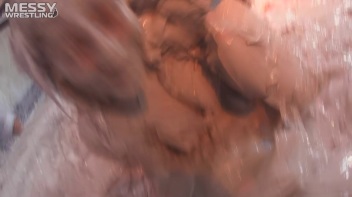 Muddy Wrestling: Roughin' Up The Ring In Leather! 2 Amateur Battles - Audience vs. Audience Screencap 65 on www.sinx.com