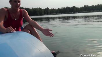 Piss On This Lady Of The Lake Screencap 21 on www.sinx.com
