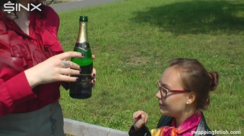 Cuties Drink Champagne Second Hand - Cam 1 Screencap 11 on www.sinx.com