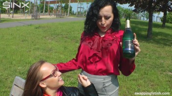 Cuties Drink Champagne Second Hand - Cam 1 Screencap 13 on www.sinx.com