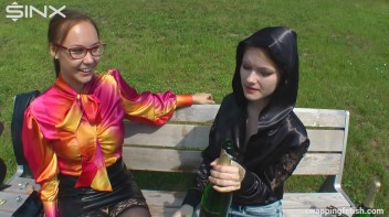 Cuties Drink Champagne Second Hand - Cam 1 Screencap 36 on www.sinx.com