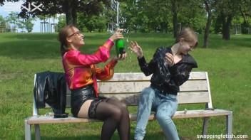 Cuties Drink Champagne Second Hand - Cam 1 Screencap 49 on www.sinx.com
