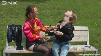 Cuties Drink Champagne Second Hand - Cam 1 Screencap 50 on www.sinx.com