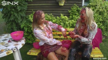 Eating In Secret Gets This Girl Gunged Screencap 25 on www.sinx.com