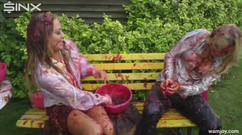 Eating In Secret Gets This Girl Gunged Screencap 28 on www.sinx.com