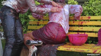 Eating In Secret Gets This Girl Gunged Screencap 30 on www.sinx.com