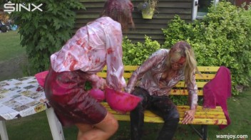 Eating In Secret Gets This Girl Gunged Screencap 31 on www.sinx.com
