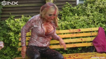 Eating In Secret Gets This Girl Gunged Screencap 33 on www.sinx.com