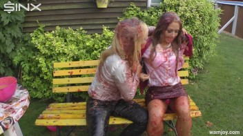 Eating In Secret Gets This Girl Gunged Screencap 35 on www.sinx.com