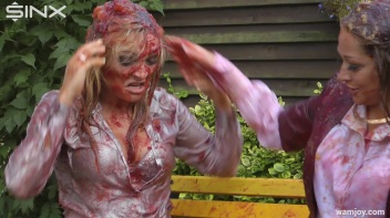 Eating In Secret Gets This Girl Gunged Screencap 41 on www.sinx.com