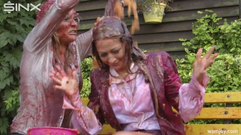 Eating In Secret Gets This Girl Gunged Screencap 42 on www.sinx.com