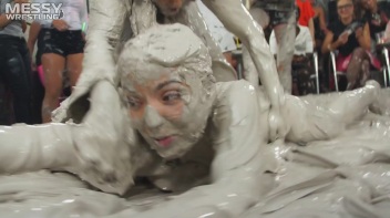 Messy Wrestling: Valentina Ross The Boss Throws Down In The Mud In Style!! Screencap 71 on www.sinx.com