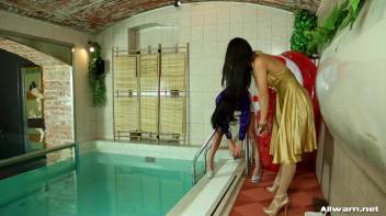 Shiny Satin Pool Pal Freaks Screencap 11 on www.sinx.com