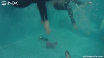 Sexy European Girls Swim In Clothes Screencap 27 on www.sinx.com