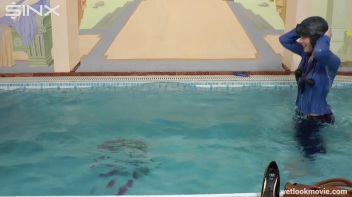 Sexy European Girls Swim In Clothes Screencap 35 on www.sinx.com