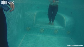 Sexy European Girls Swim In Clothes Screencap 43 on www.sinx.com