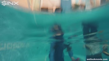 Sexy European Girls Swim In Clothes Screencap 64 on www.sinx.com