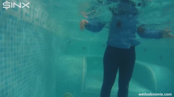 Sexy European Girls Swim In Clothes Screencap 67 on www.sinx.com